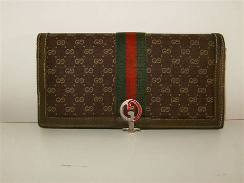 vintage gucci coin pouch|authentic gucci wallet.